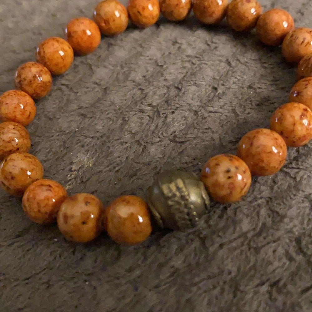 Beaded Stretch Bracelet - Picture 2 of 2